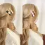 JRP Acetate Cat Flat Hair Clip 1 Từ Hoạt Hình Edge Clip Phong Cách Retro Phụ Kiện Dễ Thương Cho Bé Gái Mặc Thường Ngày JRP