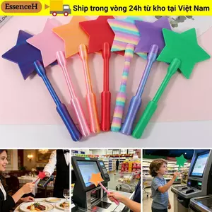 ESSENCEH Star Wand Tap To Pay, Hộp đựng thẻ tín dụng in hình Hộp đựng thẻ thanh toán không tiếp xúc, Cây đũa phép di động Cây đũa phép thanh toán thẻ tín dụng