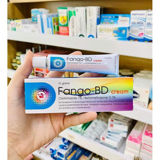 [Chính Hãng] Kem bôi lang beng, hắc lào, giảm ban đỏ, nấm da đầu Fango-B Cream 15gr Siêu Hiệu Quả