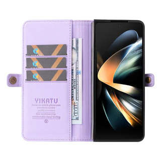 Ốp Điện Thoại Da, Dành Cho Samsung Galaxy Z Fold 3 4 5 6 7 5G, Ốp Ví, Có Khe Cắm Thẻ, Ốp Lưng Túi Điện Thoại