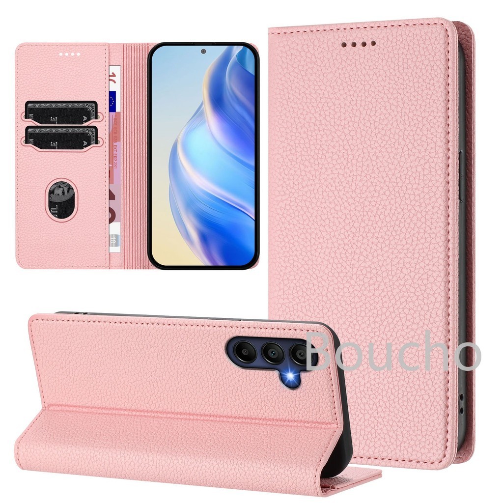 Ốp Lưng Cho Infinix Smart 10 Plus 9 8 7 6 HD Zero 40 30 20 5G 2023 4G 5G Ví Da Lychee Từ Lật Mềm Vỏ Điện Thoại Có Khe Cắm Thẻ