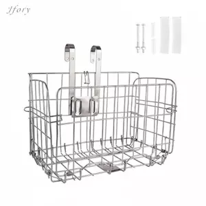 Giỏ đựng đồ giặt có thể gập lại Jfory Giỏ gấp tiết kiệm không gian để đi xe đạp ngoài trời và lưu trữ