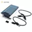 JCSYFAC USB Type C 2.5 Inch Hộp Bảo Quản Bên Ngoài SATA Sang USB 5Gbps HDD SSD Vỏ Ổ Cứng Trong Suốt Hỗ Trợ Cho PC Laptop Mới