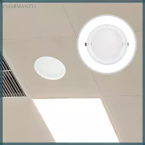 Char Loa Trần Tròn Nướng Bao Lưới Kim Loại Trắng Và Khung Nhựa Cho 4 5 6 5 8Inch Loa