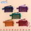 Túi lưới du lịch EBINLANDS, Túi vệ sinh lưới Nylon Mini, Ví lưới vải tam giác có thể tái sử dụng