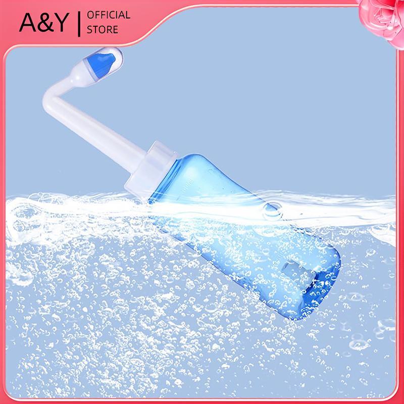 A & Y Người Lớn Trẻ Em Nước Rửa Mũi Bảo Vệ Mũi Làm Sạch Dưỡng Ẩm Trẻ Em Người Lớn Tránh Dị Ứng Viêm Mũi Neti Pot 300ml.