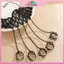 MYPANDA Lãng Mạn Vintage Ren Ngón Tay Dây Xích Vòng Tay Vòng Tay Kim Loại Liên Kết Vòng Tay Gothic Thời Trang Nữ Trang Sức.