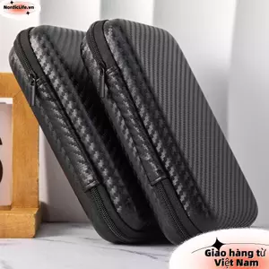 Lưu trữ cáp dữ liệu NORDICLIFE, Túi đựng tai nghe EVA chống nước, Vỏ bảo vệ bền đa năng chống mài mòn