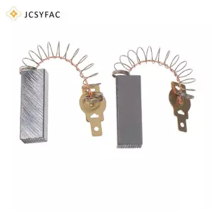 JCSYFAC 2 Lò Xo Và Dây Động Cơ Điện Bàn Chải Carbon Cho Máy Hút Bụi Dụng Cụ Điện Mới
