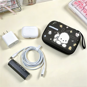 Dễ Thương Pochacco Di Động Chống Thấm Nước Móc Khóa Túi Bảo Quản Tai Nghe Đồng Xu Chìa Khóa Du Lịch Ngoài Trời Thiết Yếu Túi Nhỏ