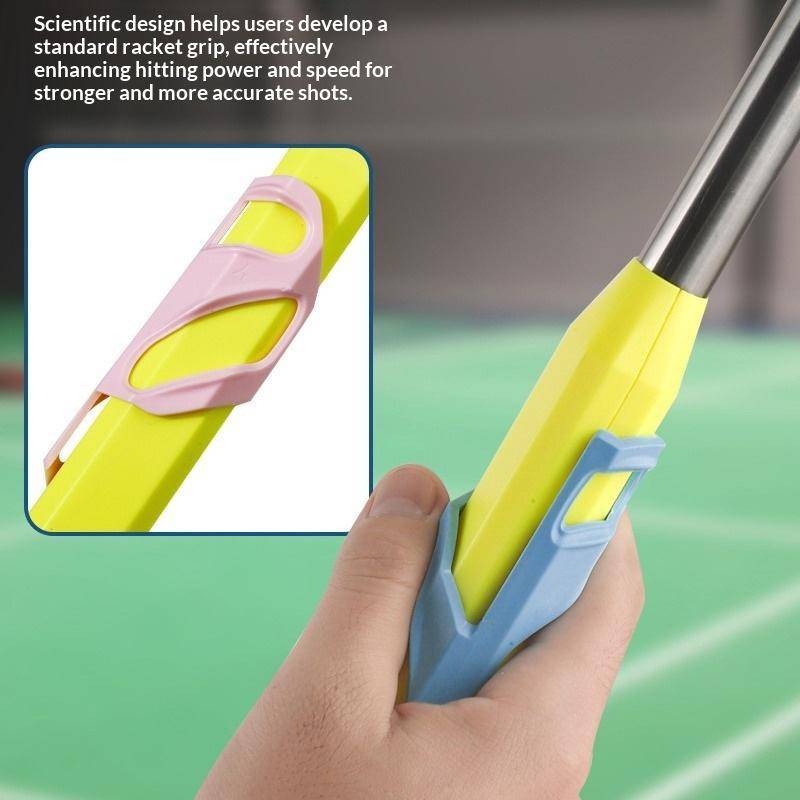 [Mar-T] Hỗ trợ tay cầm cầu lông PP Cải thiện kỹ năng Đa năng Tennis Raet Grip Hỗ trợ cầu lông Raet Chỉnh sửa tư thế