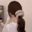 Bọt Biển Ngủ Co Giãn Đuôi Ngựa Giá Đỡ Tóc Scrunchies Dành Cho Nữ Phụ Kiện Tóc Bé Gái Mềm Mại Satin Đầy Cotton Ban Nhạc Lớn Mới