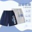 Trẻ Em Trẻ Em Quần Bé Trai Cotton Nguyên Chất Quần Short Mùa Hè 2025 Bé Trai Trung Lớn Trẻ Em Quốc Gia Hợp Thời Trang Quần Thể Thao Phong Cách Mỏng Giữa WH9F