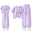 Bé Gái Mùa Hè Thường Ngày Phù Hợp Với 2026 Mỏng Phong Cách Cotton Nguyên Chất Ngắn Tay Quần Áo Mùa Hè Bé Gái Thể Thao Mùa Hè Trẻ Em Quần GSA2