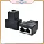 POWER 1 đến 2 LAN ethernet Cáp mạng RJ45 Splitter Plug Adapter Connector.