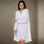 CQCJ Beach Bikini Cover-up, Đầm dài nút quá khổ màu trơn, Áo sơ mi dài tay Boho Trang phục kỳ nghỉ