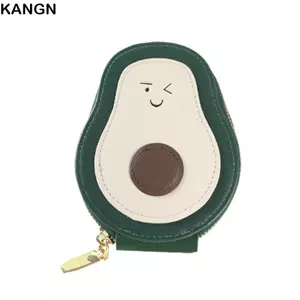 Ví đựng thẻ Mini KANGN, Hộp đựng thẻ ID bơ hoạt hình bằng da PU, Dung tích lớn 11 túi đựng thẻ danh thiếp dành cho nam giới