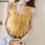 KANGN Dây Đeo Áo Vest, Dệt Kim Áo Khoác Ngoài Áo Vest, Bán Chạy Gợi Cảm Không Tay Thoáng Khí Tank Top Lady