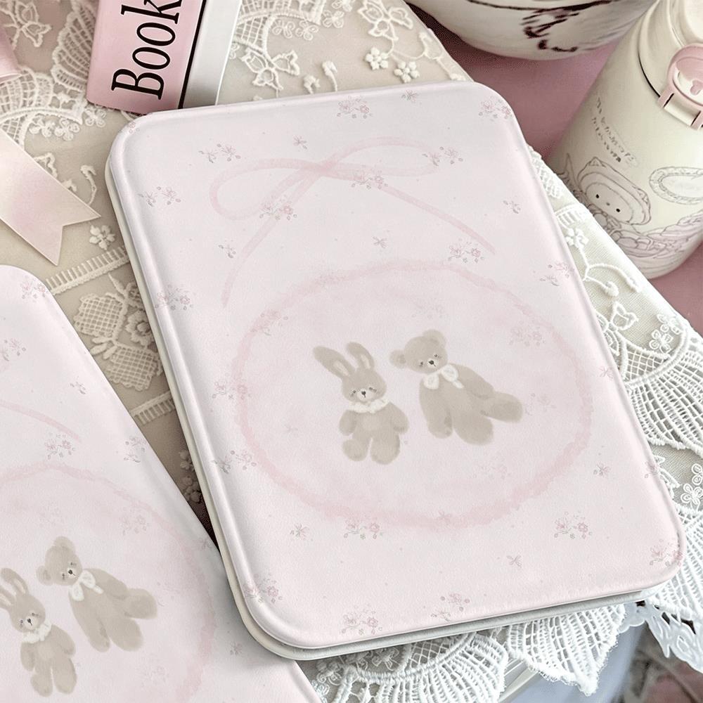 Bóng thỏ dưới ánh trăng Tiện lợi cho làm đẹp & du lịch Gương gấp đa năng, gọn nhẹ