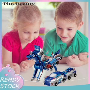 < Pluscloth > Đồ chơi ô tô rồng bay có thể biến hình Xe giáo dục biến dạng va chạm 2 trong 1 dành cho trẻ mới biết đi Bé trai Bé gái Quà tặng sinh nhật hoàn hảo Đồ chơi rồng biến hình Mini vui nhộn Trẻ em