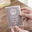 Túi đựng hộ chiếu du lịch PVC trong suốt mới dành cho nam giới Túi bảo vệ chống nước có túi đựng thẻ tín dụng ID [MỚI]