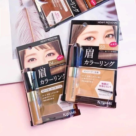 KISS ME Cọ Kẻ Chân Mày – Dễ Tạo Sợi Tự Nhiên, Nét Kẻ Mịn Đẹp, Makeup Nhanh Gọn