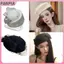 PNPIA - Mũ Fedora và Pillbox Vintage Kim Cương Giả Cứng, Phù Hợp Đi Tiệc và Ngày Thường