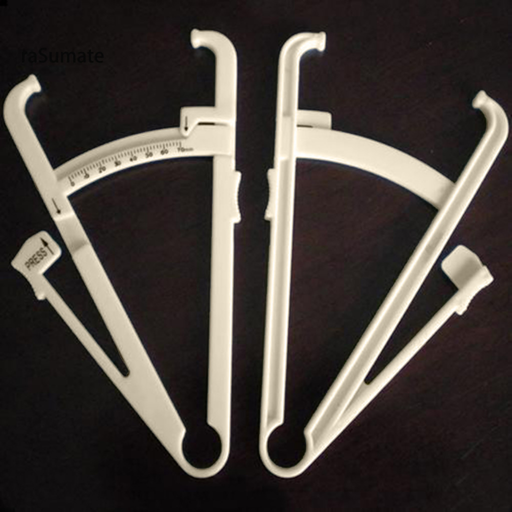 < rasumate > Fitness Skinfold Weight Loss Body Fat Test Chart Đo Caliper Analyzer