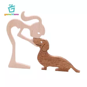 Gỗ Khắc Tượng Người Cửa Hàng Tủ Sách Tiệc Văn Phòng Kệ Sinh Nhật Hình