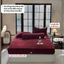 Set ga gối nỉ nhung vân lông Memminbedding Luxury giữ ấm tốt, chất liệu mềm mịn, ấm áp, không bám lông