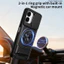 Armor Slide Lens Funda cho OPPO A6X 4G Global Case Xoay vòng từ tính cho OPPO A6X 5G Global Case Kickstand Back Capa
