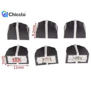 10 chiếc DBX2231 Equalizer Fader Cap 11MMX9MM Lỗ 4MM Potentiometer Fader Núm Cap Đẹp