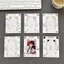 Hộp đựng thẻ Photocard 3 inch PYCOU, Thiết kế động vật cánh thiên thần Tay áo thẻ Kpop, có móc khóa Hộp đựng thẻ Acrylic Móc khóa