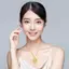 JRP Ruyi Mặt Dây Chuyền Xoay Nelace Vintage Good Fortune Dây Xích Dài Có Thể Điều Chỉnh Nữ Nelace Làm Quà Tặng Và Sử Dụng Hàng Ngày JRP