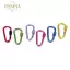 PNPIA- Hợp kim nhôm Lo Carabiner Bule Móc khóa đa chức năng để leo núi Bapaing Thiết bị sinh tồn ngoài trời