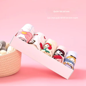Quần Short Cotton Bé Gái, Loại A, Có Nơ Hàn Quốc, Thích Hợp Cho Trẻ Em 3-8 Tuổi, An Toàn Vô Hại.