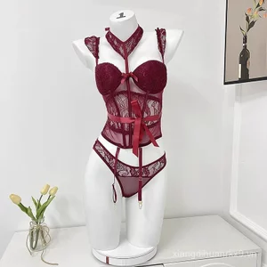 Đồ lót gợi cảm phong cách Mỹ xương cá áo ngực một mảnh dành cho nữ có dây lót lưng đẹp mặc bên ngoài hàng đầu phong cách ngắn