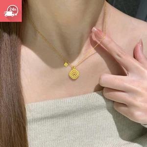 Vòng cổ nữ đa năng chải khí chất cổ điển
