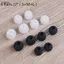 Luckyew 6 Cặp / 2 * (S + M + L) Tai nghe nhét tai đa năng tai nghe hàn tai cao su silicon TQ