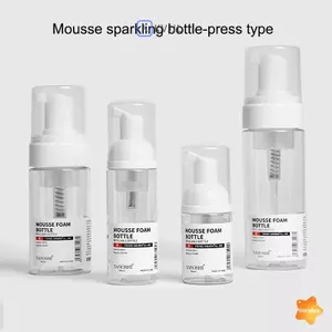 Chai Bơm Bọt Du Lịch Tạo Bọt Hộp Đựng Xà Phòng Tay Sữa Rửa Mặt Dầu Gội Mousse Hộp Đựng Bơm Lại Mới
