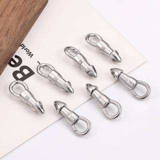 [KJ] Móc Carabiner bằng thép không gỉ 304 ngoài trời để leo núi và du lịch [Mới]