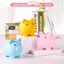 Hộp đựng tiền ITRUMPET, Đồ thủ công hình con heo đất, Quà tặng có thể tái sử dụng với mục tiêu tiết kiệm tiền Quầy đựng tiền xu lưu trữ cho trẻ em