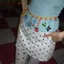 Xích thắt lưng đính cườm PYCOU, Hạt đầy màu sắc Thiết kế tối giản Dây chuyền bụng có thể điều chỉnh, Thẩm mỹ Dopamine Đính cườm Trang sức cơ thể có thể điều chỉnh Ngày lễ bãi biển