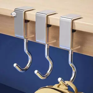 Maybest Túi Treo Không Đục Lỗ Móc Bàn Học Sinh Túi Treo Bên Túi Đựng Túi Xách Móc Bàn Đa Năng {VN}
