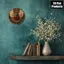 HELLOYOUNG Vintage Gỗ Tròn Treo Tường Nghệ Thuật Trang Trí Cho Phòng Khách Mộc Mạc Treo Biển Hiệu 8 Inch