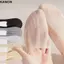 KANGN 1 Đôi Tất Thuyền, Tất Ngắn Vô Hình Miệng Nông Không Dấu Vết, Vớ Mắt Cá Chân Mỏng Thoáng Khí Màu Trơn Chống Trơn Trượt Cho Mùa Hè