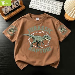 COD✅ (Hồ Chí Minh)Kids T Mall Áo phông tay ngắn In hình hoạt hình Áo Kiểu rộng và ấn tượng Trẻ em thời trang #VN644