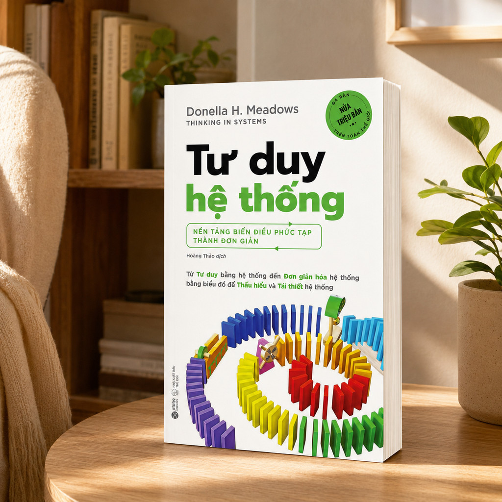 Sách - Tư Duy Hệ Thống - Bí Quyết Hiểu Và Làm Chủ Các Hệ Thống Trong Cuộc Sống (Alpha Books)