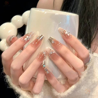 10 Miếng Nhật Bản Handmade Đeo Móng Tay Mắt Mèo Pure Desire Shining Bướm Đeo Móng Tay Làm Móng Tay Phong Cách Nhiều Lựa Chọn