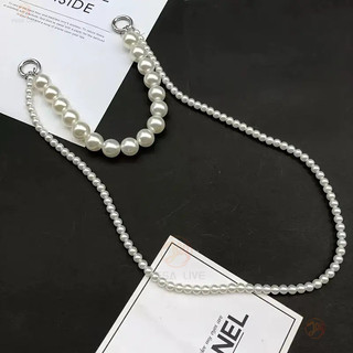 Dây Ngọc Trai Dây Điện Thoại Di Động Có Thể Tháo Rời Phiên Bản Hàn Quốc Đa Năng Chống Mất Dây Xích Điện Thoại Di Động Phong Cách Đeo Ngang Tay Đeo Vai Túi Treo Cổ